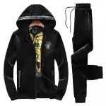 survetement versace femme homme inside gold logo